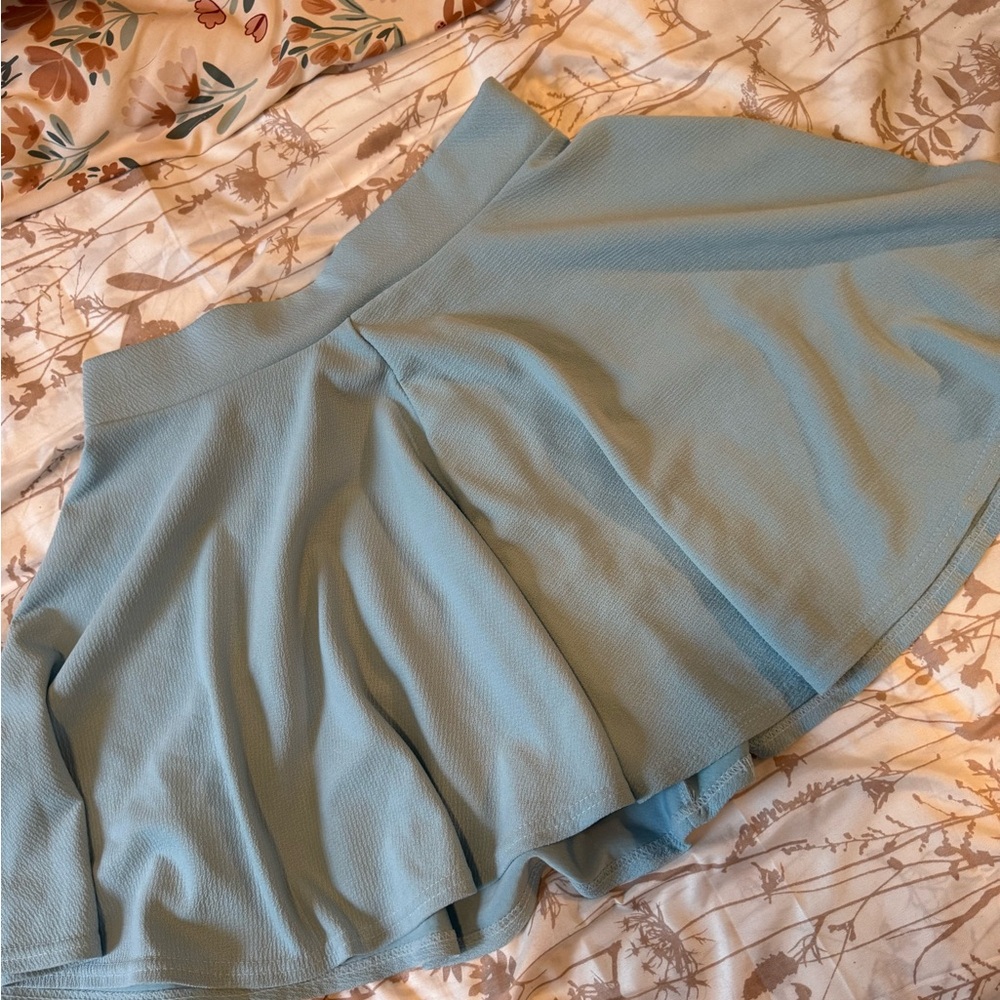 Elegant Blue Women's Skirt